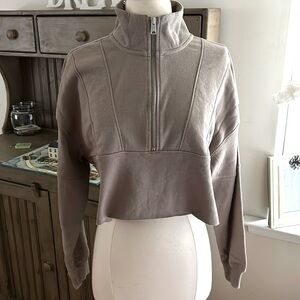 Garage long sleeved cropped top